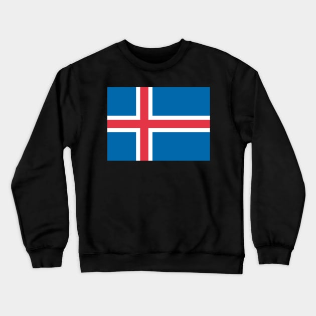 Iceland Crewneck Sweatshirt by Wickedcartoons